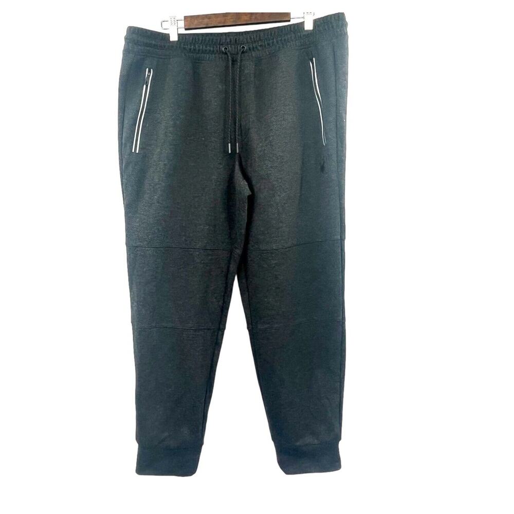 Spyder Active Joggers Men’s Size XL Sweatpants Drawstring Black ProW-B Cuffed